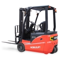 FE 3D N系列三支點前驅平衡重電動叉車，諾力電動叉車